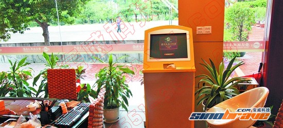 茶店终端机可查询茶叶信息一览无遗