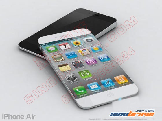 苹果iPhone Air概念手机 更大触摸屏