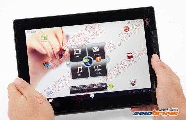 ThinkPad Tablet机身坚牢 触控笔操作魅力无限