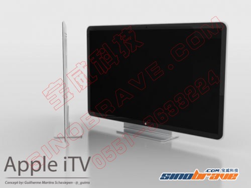 苹果iTV用40寸触摸屏 支持裸眼3D功能