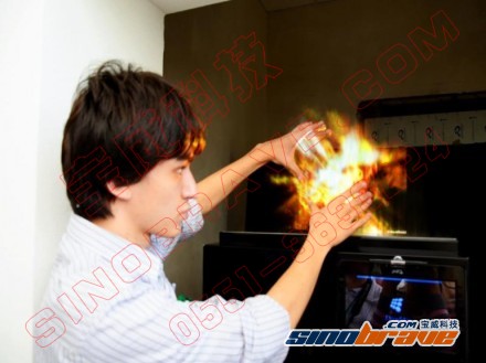 能够触摸互动的3D投影