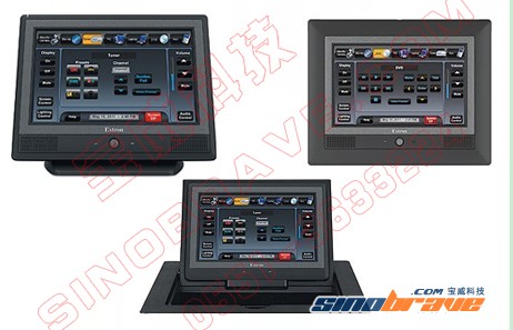 Extron最新设计的7＂可配置型TouchLink触摸屏