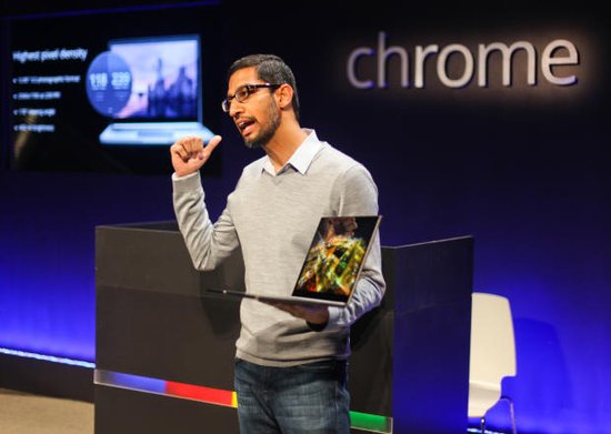 谷歌发布高端触屏笔记本Chromebook Pixel挑战苹果